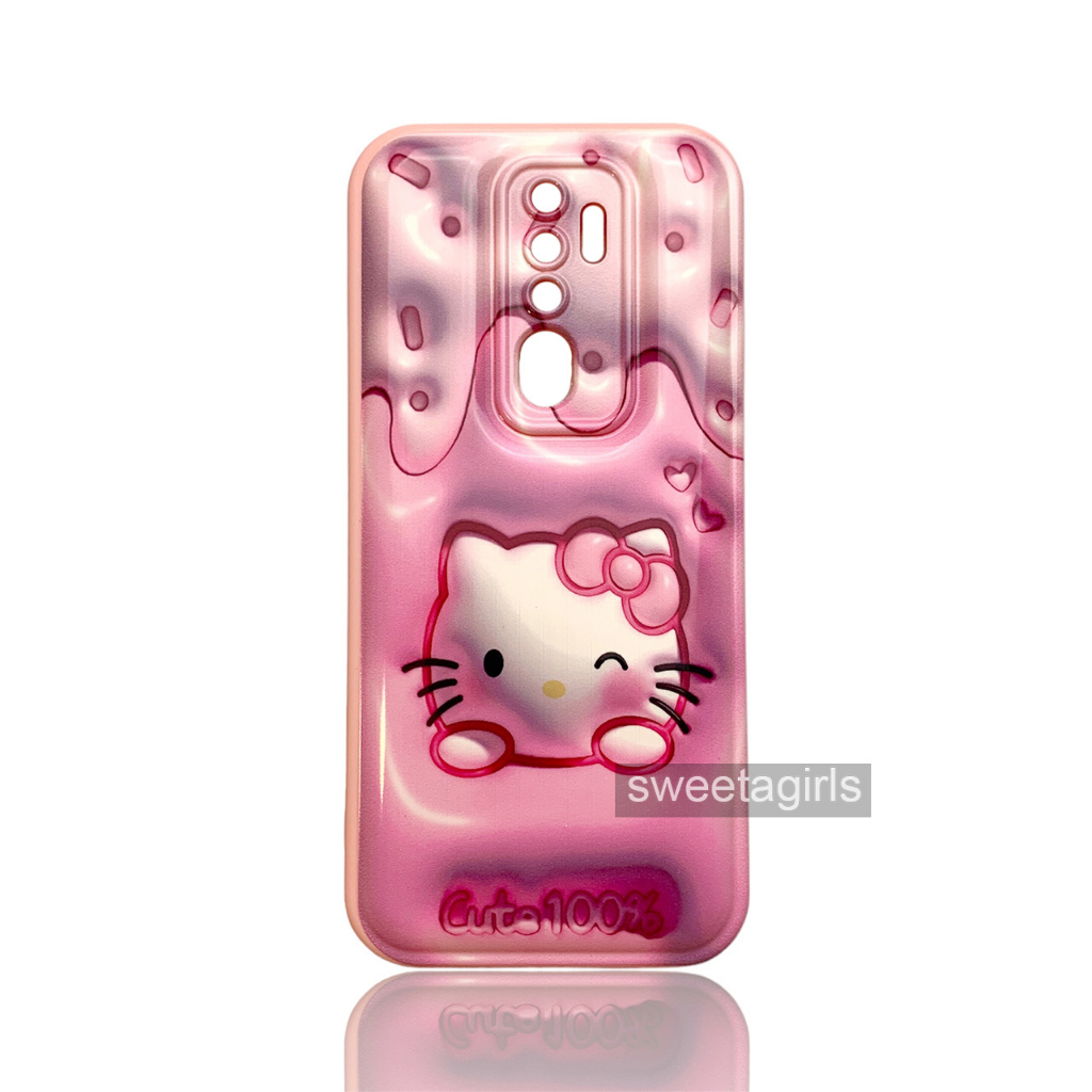 Softcase Silicon Print Visual 3D Oppo A5 (2020) / A9 (2020) ( sama bentuk dan ukuran ) Sweetacase.id - Casing Lucu - Kesing Cewek - Casing Lembut - Case Bening - Lucu - Gemoy