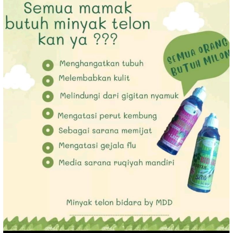 Minyak telon bidara MDD