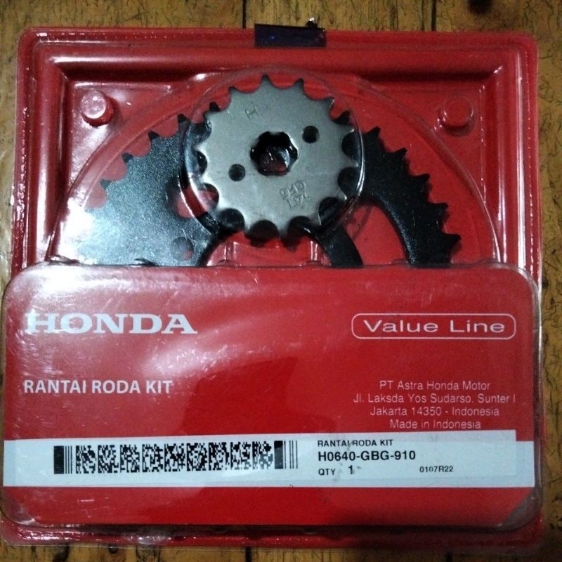 Rantai Gear set Honda Grand ori H0640-GBG-910