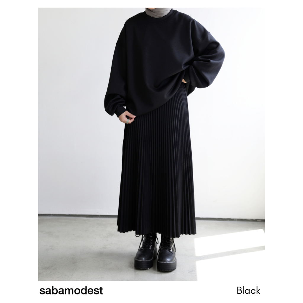 Saba Bonded Oversized Sweater &amp; Bonded Sunray Skirt