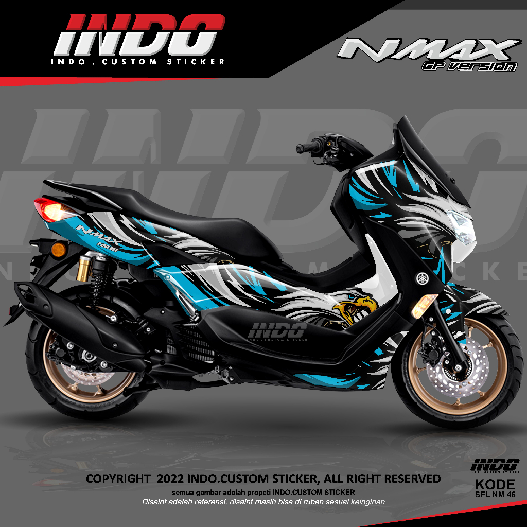 Decal nmax elang decal nmax 155 new old full body