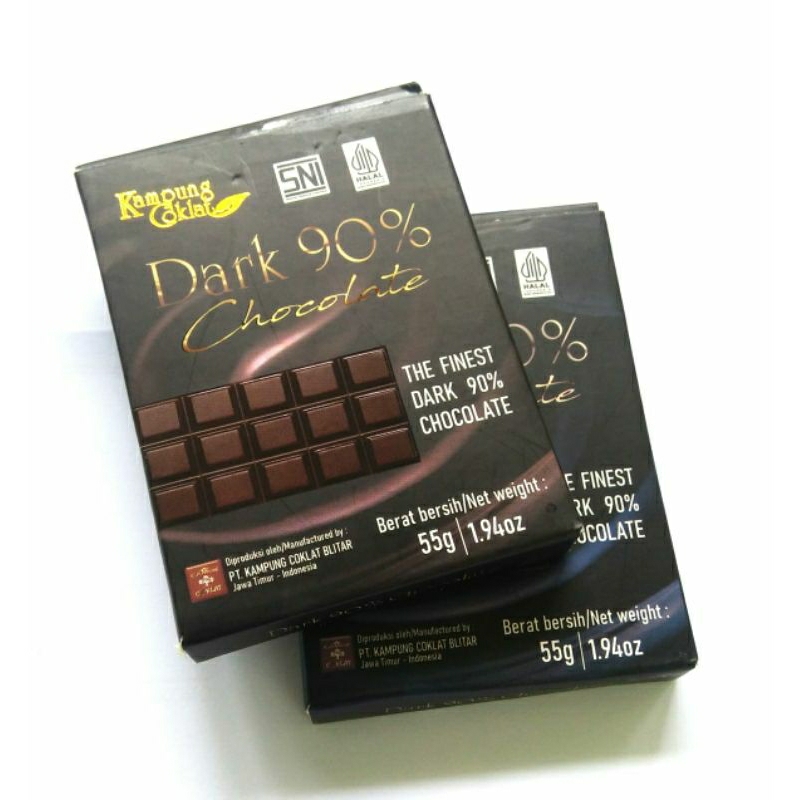 

Dark 90% Chocolate Block 55.g - KC