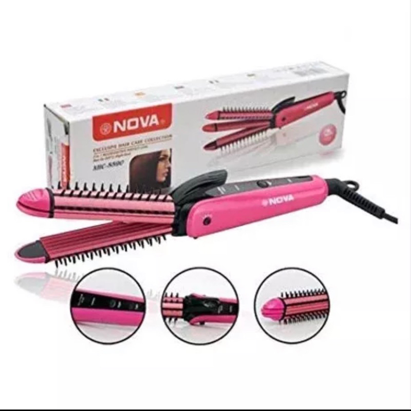 NOVA 8890 Catokan Rambut Mini 3in1 NOVA 8890 Exclusive Hair Care 0131