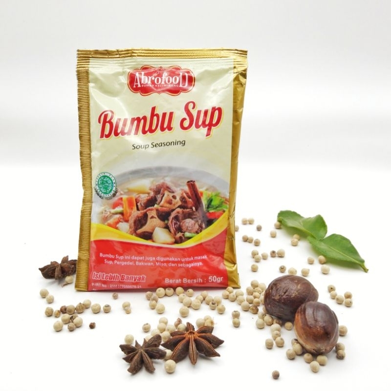 

Abrofood Bumbu Sup (Bumbu Khas Minang) 50gr