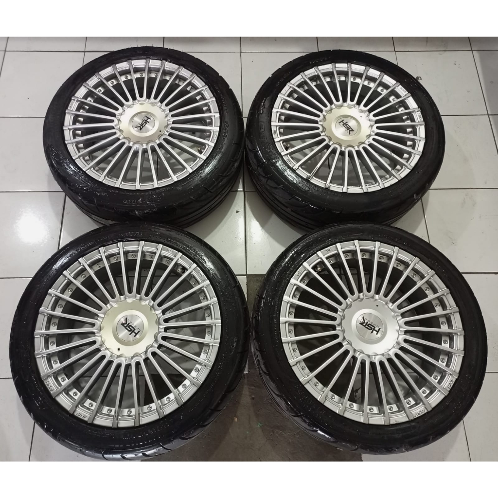 Velg Mobil Bekas HSR Ring 17 PnP Inova,Xpander,Sienta + Ban 651 Sport 215 46 R17