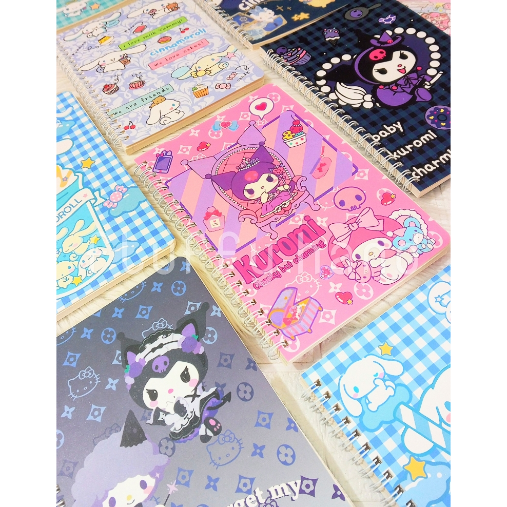 

BUKU TULIS NOTEBOOK RING SANRIO BESAR A5