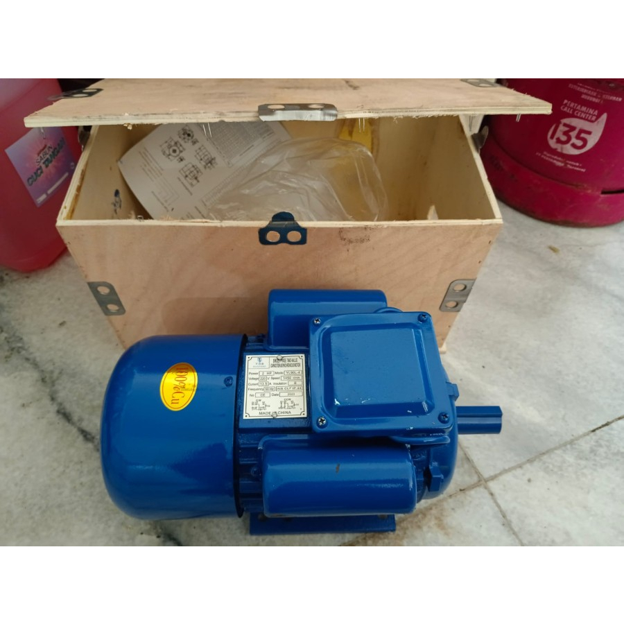 Dinamo Motor listrik Mesin Penggerak Motor 2HP 2pole listrik Dynamo Motor Listrik