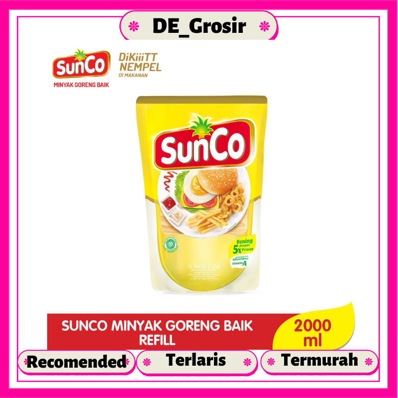 

Minyak Goreng Sunco Kemasan Pouch 2 Liter