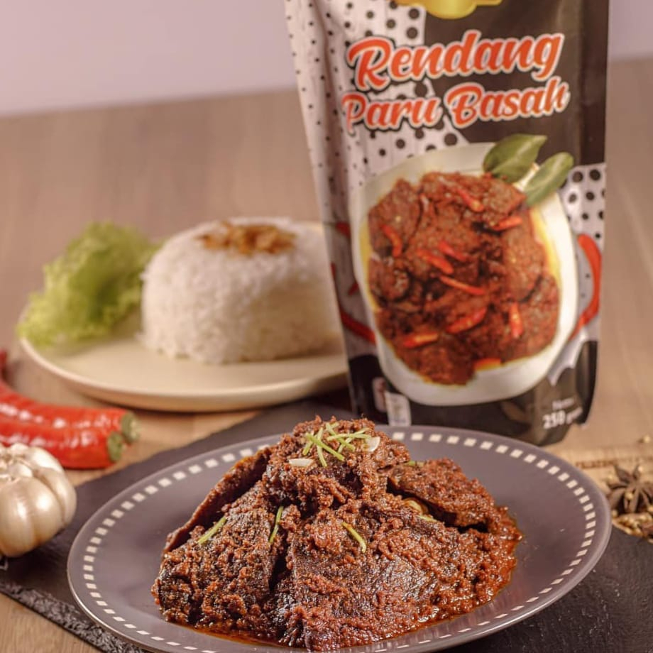 

Rendang Paru Basah Erika Oleh Oleh Cemilan Makanan Payakumbuh Padang Khas Pariaman Jajanan urang awak Snack Kuliner Minang Kabau Murah Gurih Renyah Spicy Resmi 100% Halal Original AX01