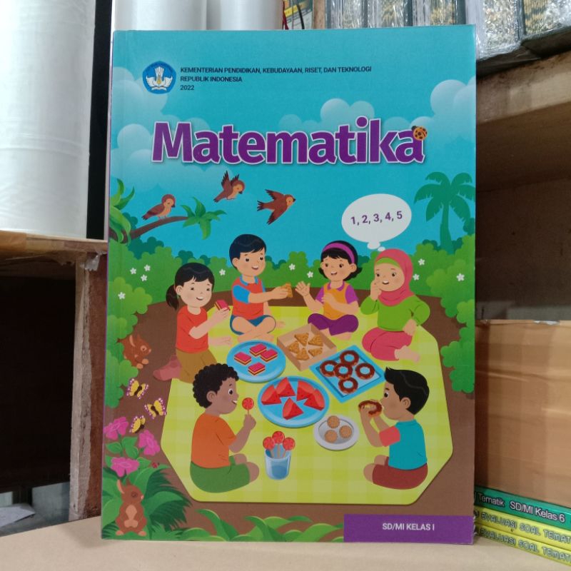 BUKU PAKET MATEMATIKA KELAS 1 SD - KURIKULUM MERDEKA