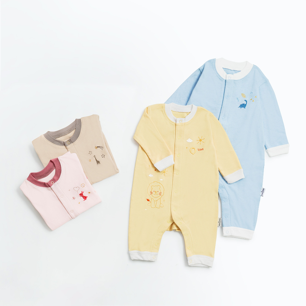 Nice Kids - Junn Sleepsuit (Piyama Pakaian Tidur Jumper Anak 0-6 Bulan - 2 Tahun)