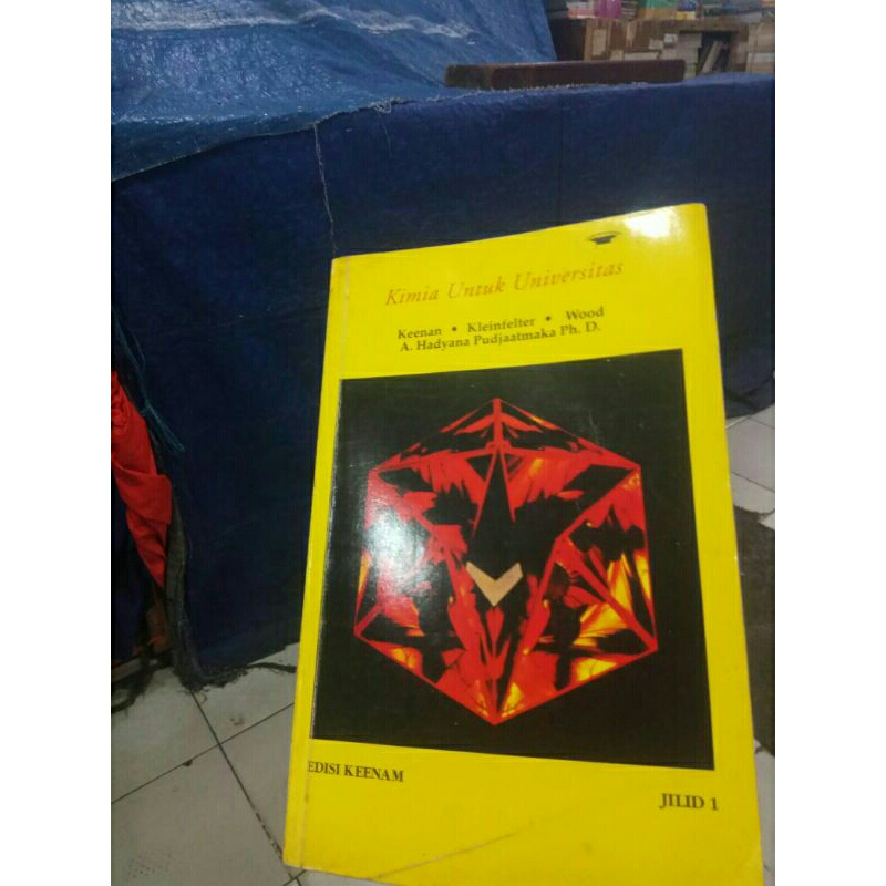 BUKU BEKAS KIMIA UNTUK UNIVERSITAS EDISI KEENAM JLD 1. KEENAN