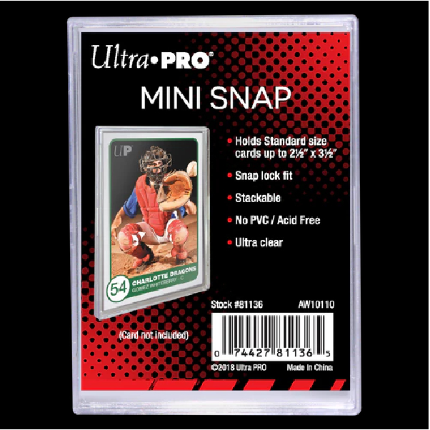 Ultra Pro Mini Snap Card Holder