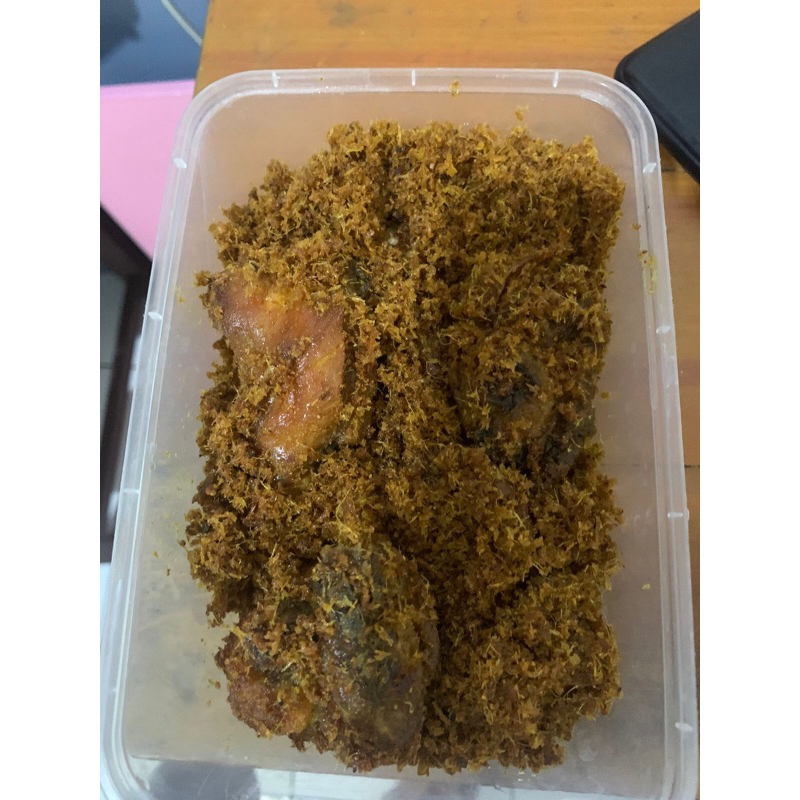 

ayam lengkuas kering/tahan lama 800g
