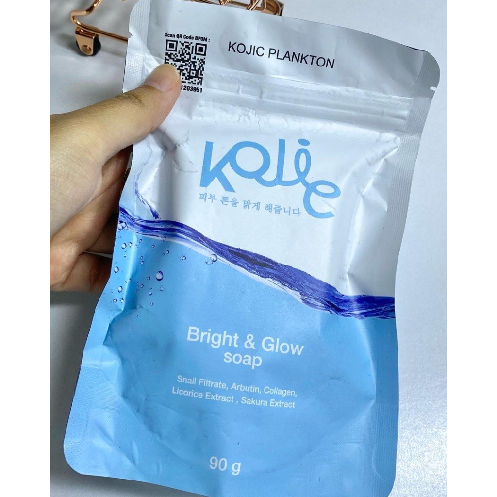 KOJIC WHITE BODY SOAP 90% | Bright &amp; Glow Soap SABUN PEMUTIH BADAN