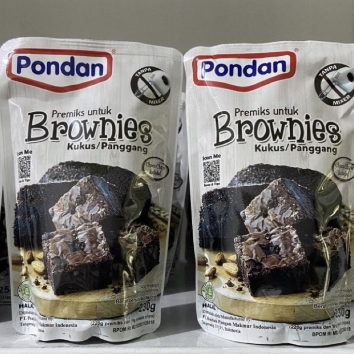 

PONDAN BROWNIES POUCH 230 GR KUKUS / PANGGANG