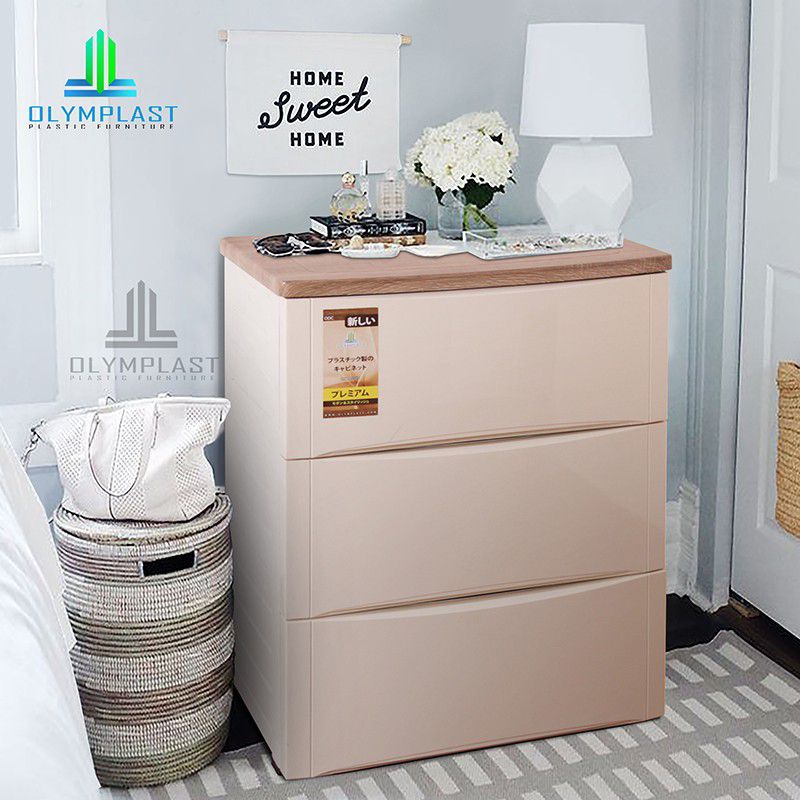 DRAWER CABINET MINIMALIS DRAWER CABINET SERBAGUNA  RAK SUSUN 3 LACI