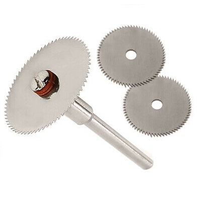 [HAEBOT] Mata Potong Gergaji Kayu Gerinda Mini Grinder Pisau 32mm Cutting Disc Circular Saw Blade Plat