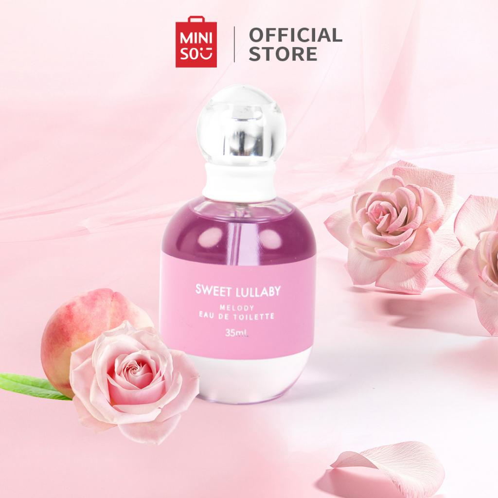 MINISO Parfum Wanita Seri MELODY EDT 35ml Lady Perfume Farfum Wanita Eau De Toilette Tahan Lama dan 