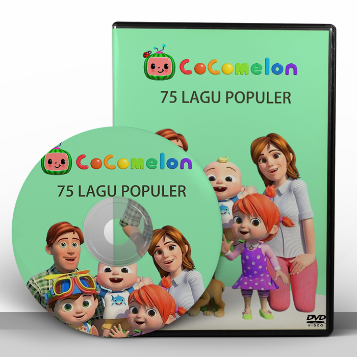 DVD Video Lagu Anak Cocomelon (75 Lagu Populer)