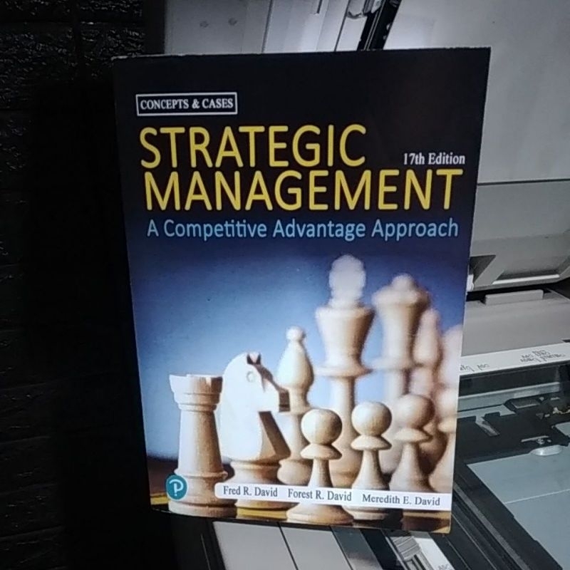 

strategic management 17th edition fred r david