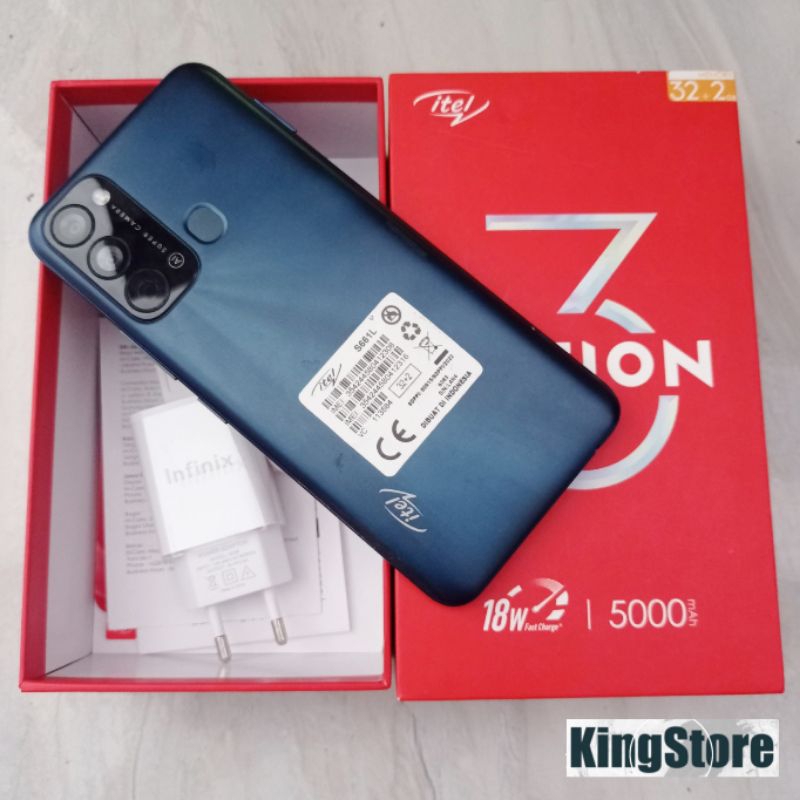 INFINIX itel Vision 3 RAM 2/32 Second MULUS Fullset