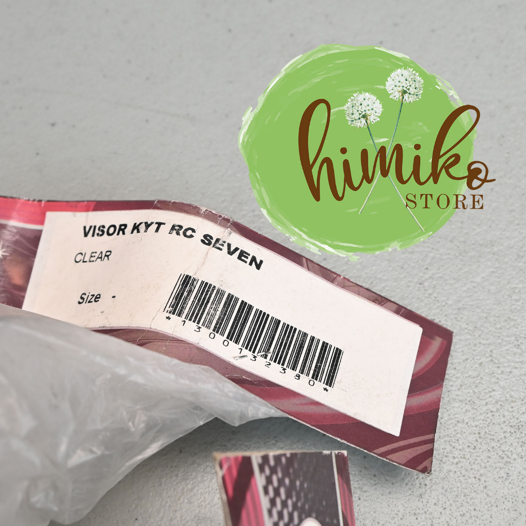 Kaca Helm Visor KYT Rc 7 RC7 RC seven Clear Baru Sisa Stok