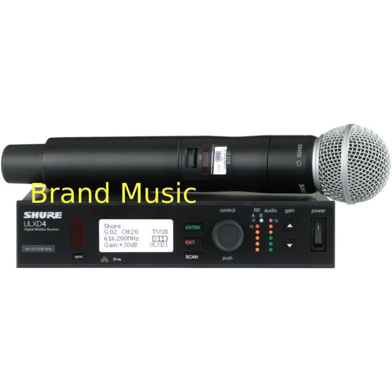 SHURE ULXD24/SM58 SHURE ULXD24 SM 58 ORIGINAL WIRELESS MICROPHONE