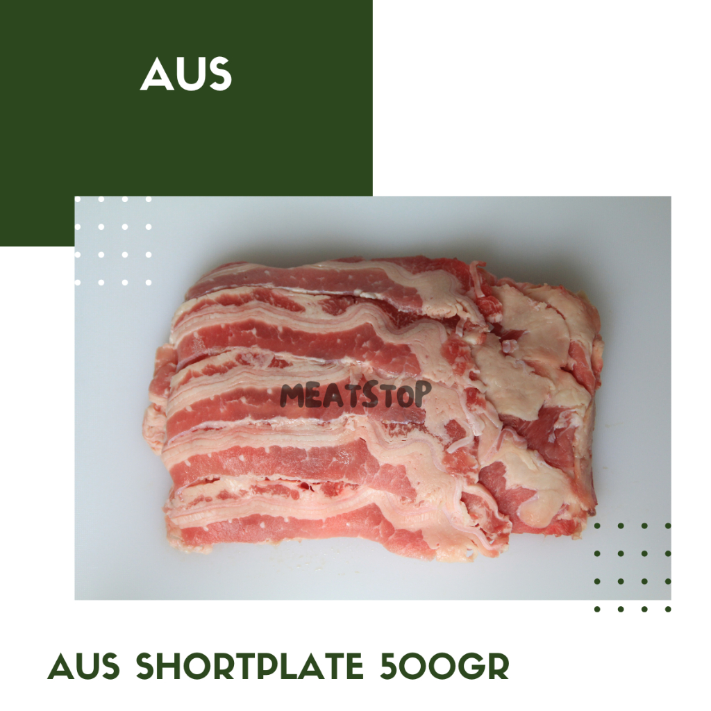 Daging Slice Shortplate AUS / Premium Beef 500gr