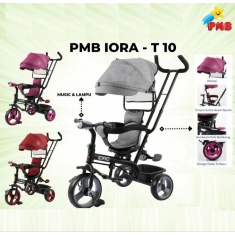 Sepeda Anak / Sepeda Bayi / Iora Tricycle T10BP