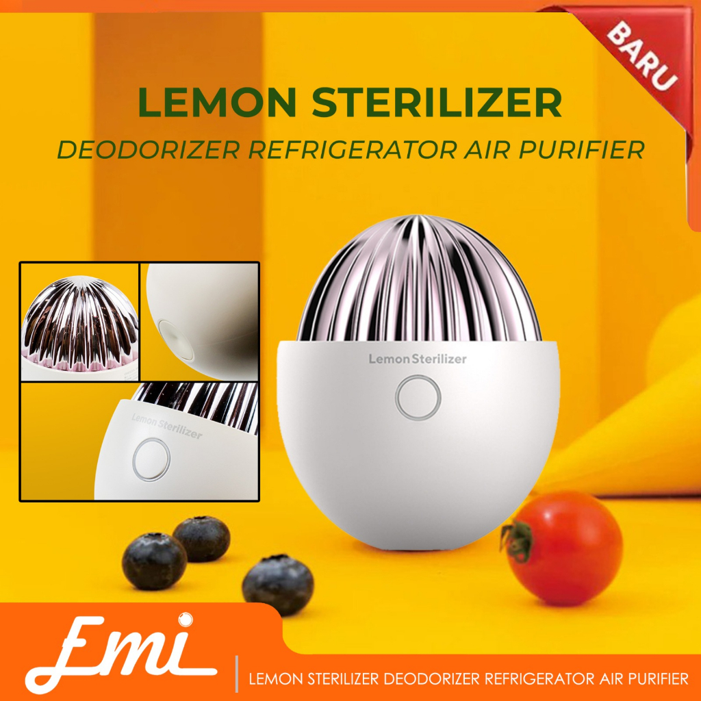 Lemon Sterilizer Deodorizer Refrigerator Air Purifier Anti Bau Kulkas