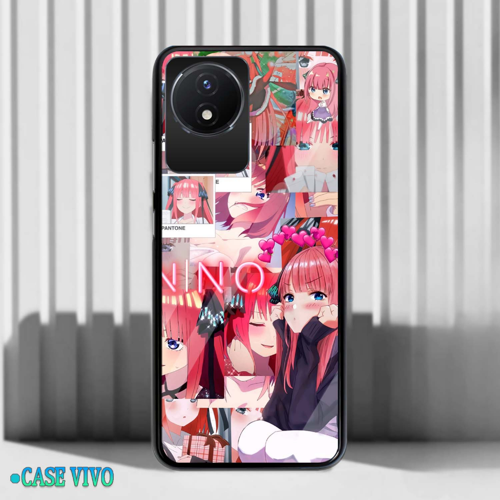 Case Glossy Vivo Y02 [MC24] Casing Kilau Pic HD Motif Miku Nakano | Kesing Hp Vivo | Case Kekinian M