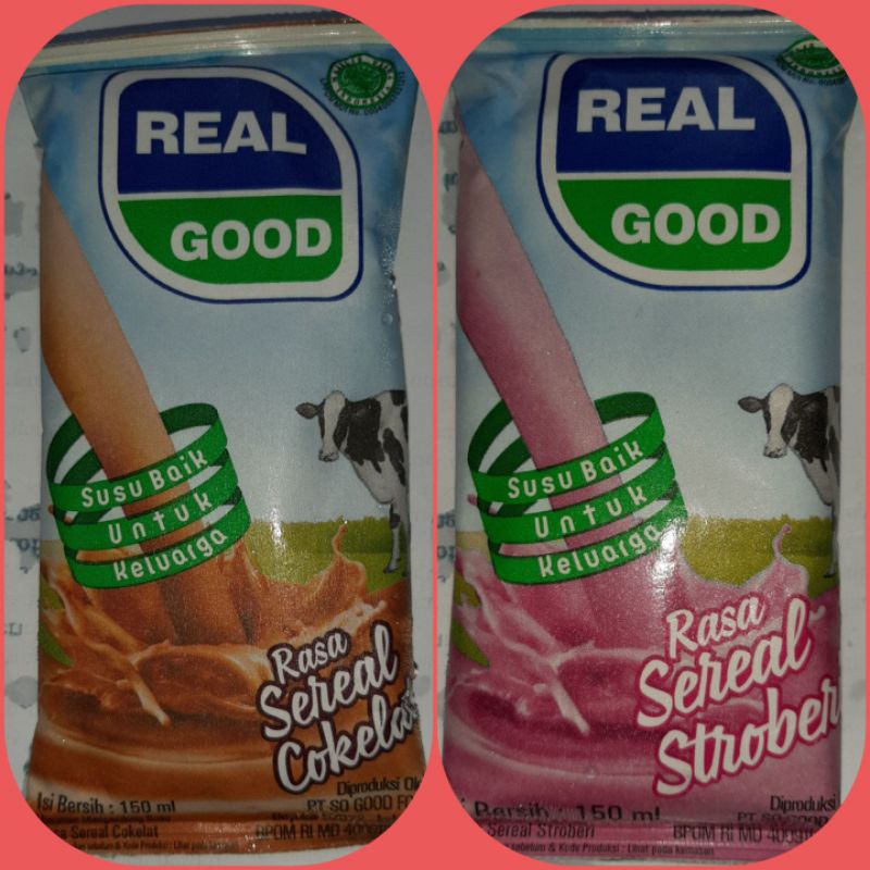 

REAL GOOD SUSU BANTAL 150 ML