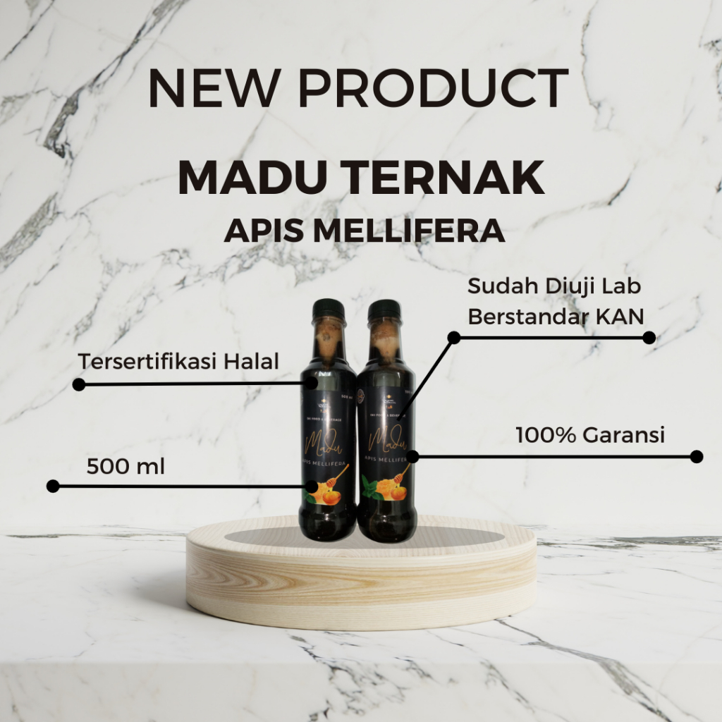 

Madu Murni Asli Apis Mellifera 500 ml