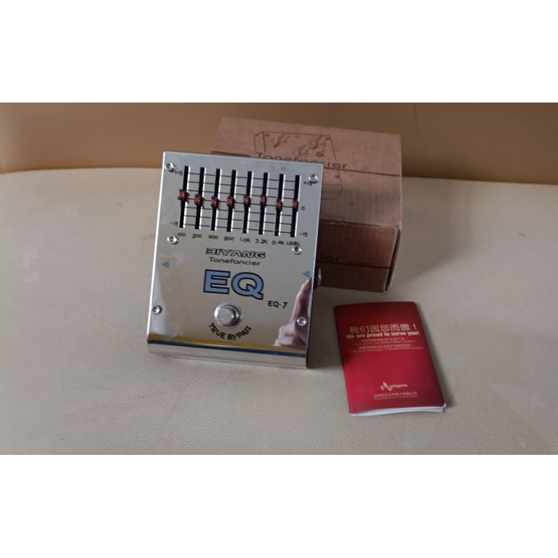 EQ-7 Efek Equalizer BIYANG Tonefancier EQ7 switch equalizer