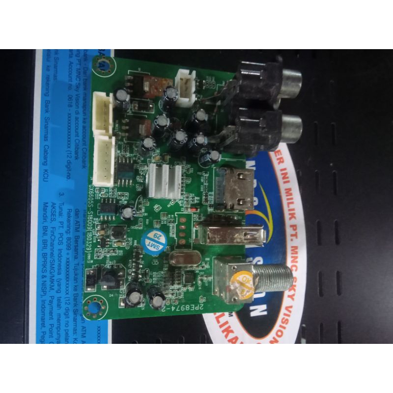 MAINBOARD MATRIX GARUDA/SiNEMA HD GX6605S