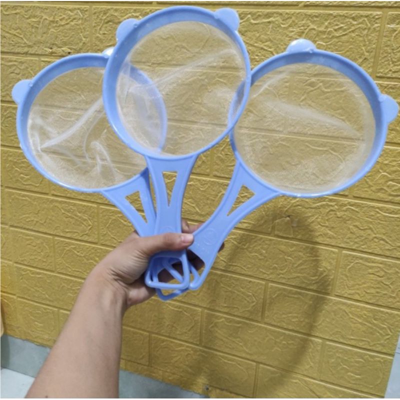 Saringan tepung ULTRA Gagang| Ayakan tepung santan 16cm Super Halus