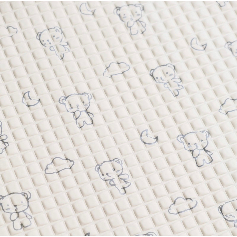 Bebeours Organic Baby Cot Sheet GREY / Perlak Alas Ompol Bayi