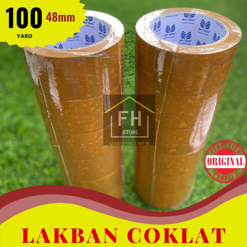 

Lakban Coklat 2 inch / 45 mm dan 48 mm / 1 SLOP (6 PCS)
