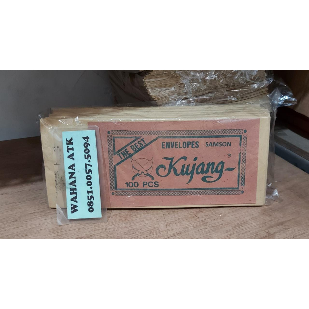 

Amplop COKLAT samson B - Kabinet 11.5 x 28 cm