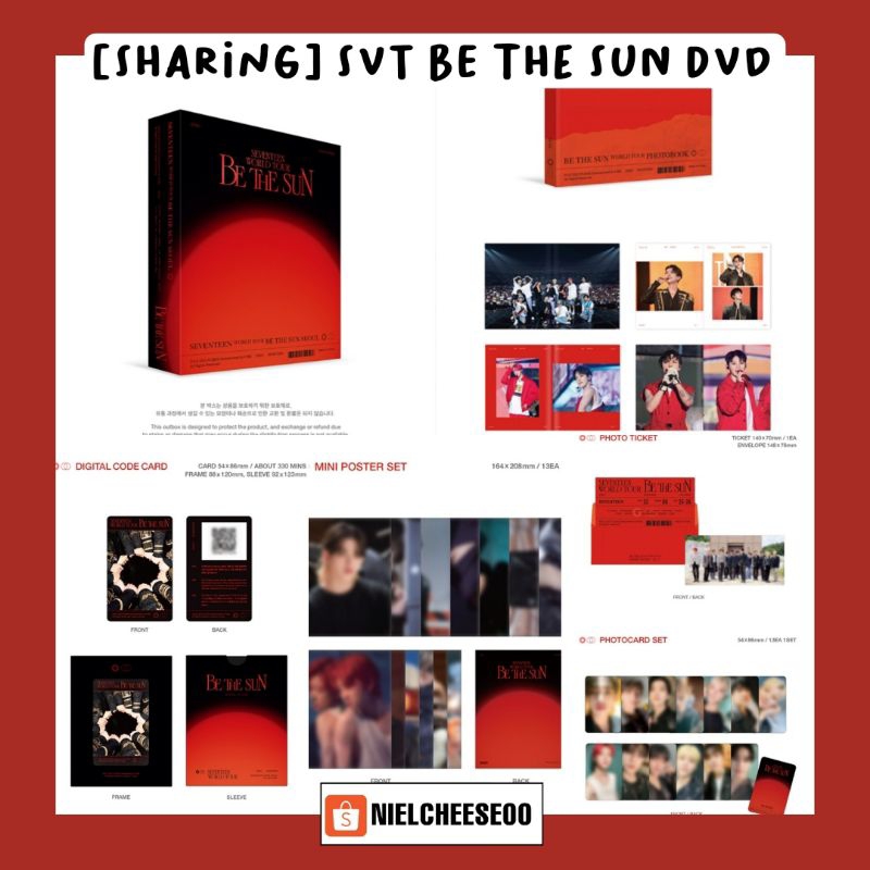 [SHARING] SEVENTEEN BE THE SUN DVD