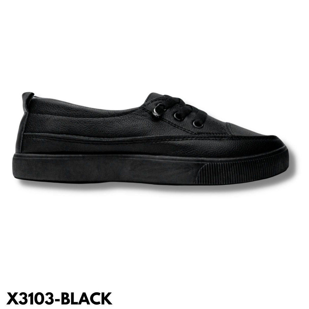 Gypsy - Modist Sepatu Sneakers Kanvas Wanita Dewasa Import Sole Karet Slop Seoatu Snakers Hitam Cewek Remaja Canvas Snekers X3103