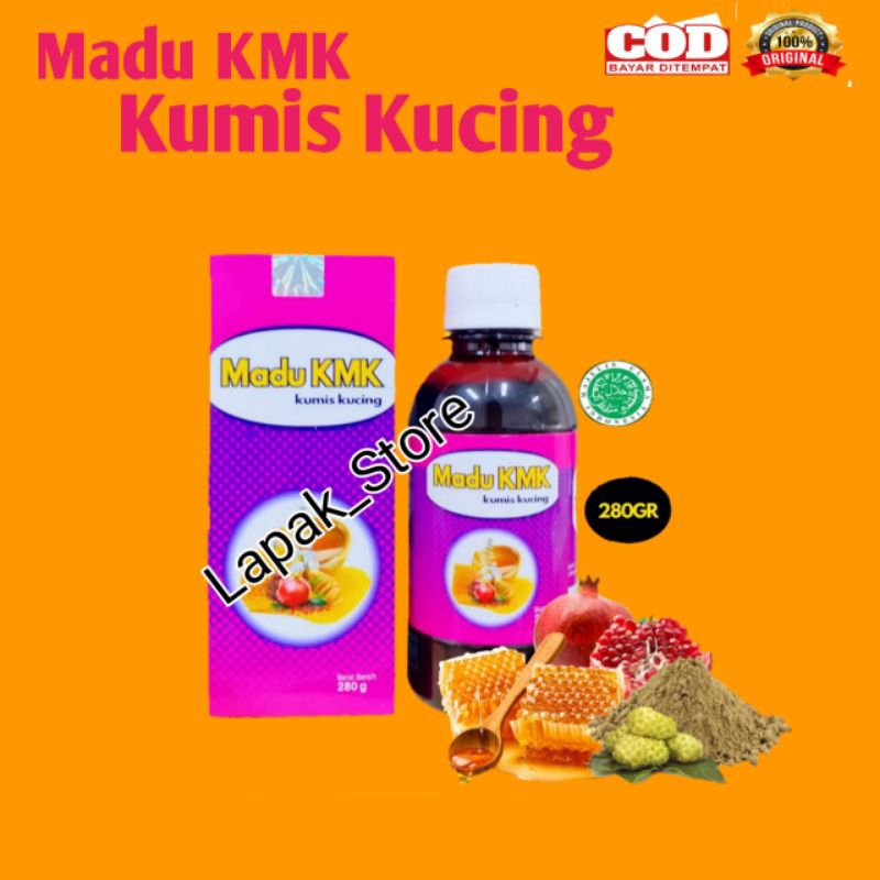 Madu KMK Kumis Kucing Obat Infeksi Saluran Kemih Kencing Batu Gagal Ginjal Original