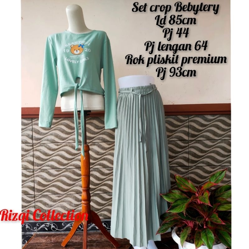 SET CROP BEBYTERY+ROK PLISKIT PREMIUM