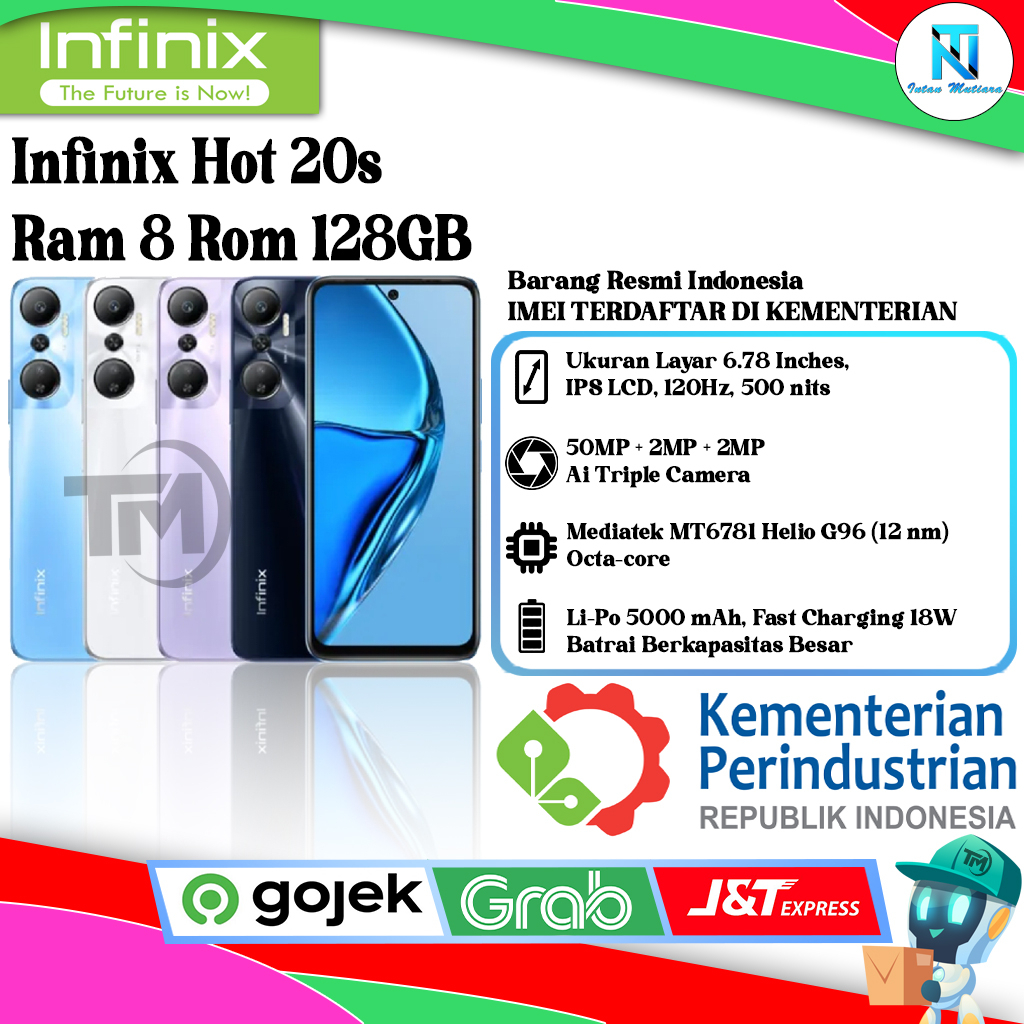 Infinix Hot 20S Ram 8 Rom 128GB
