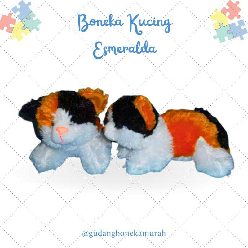 Boneka Kucing Esmeralda