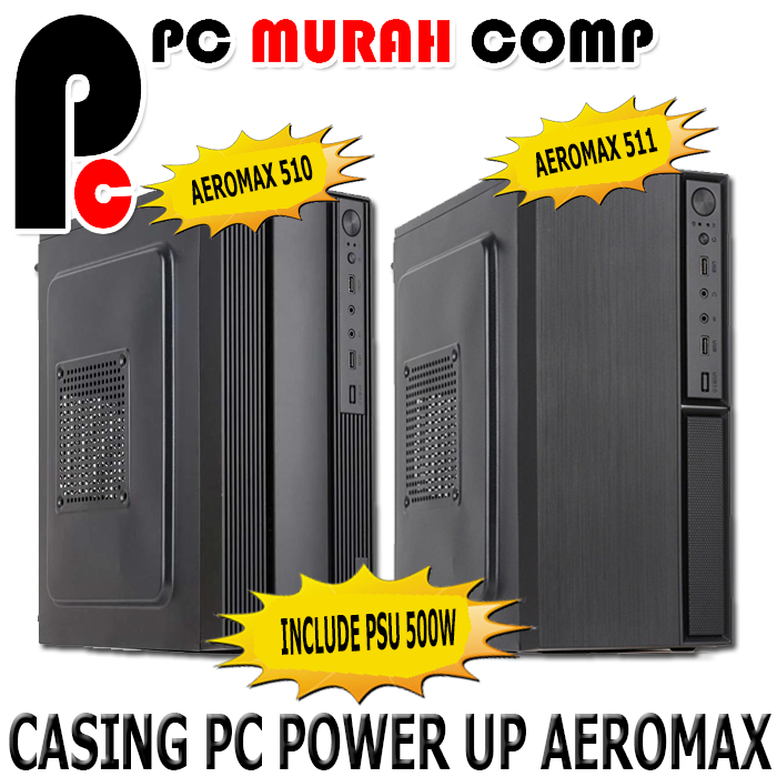 CASING PC OFFICE COMPUTER MICRO ATX MINI ATX NEW AEROMAX 510 511