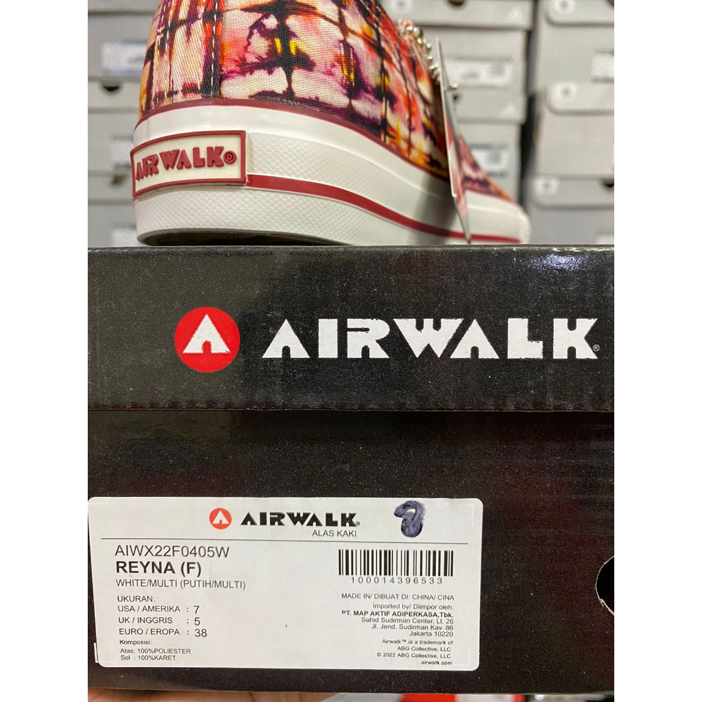 Airwalk Reyna White Multi Women's Shoes Original
