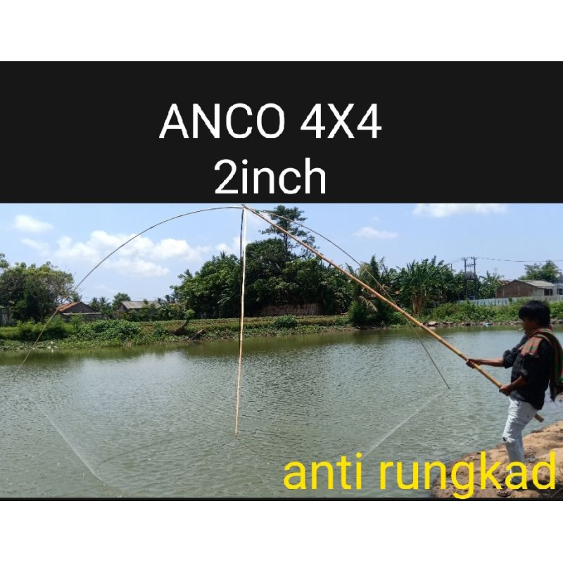 JARING ANCO JUMBO 4 X 4 M LUBANG 2 INCH