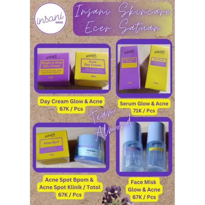 

Satuan Insani Skincare